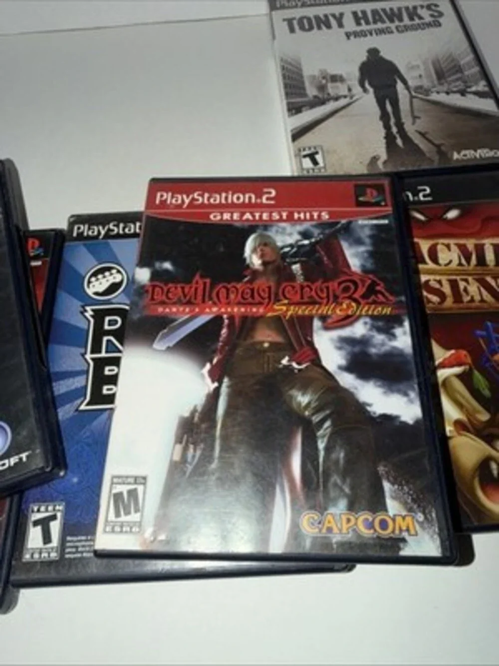 Lot Of 6 PS2 Video Games All May Need Resurfacing All Untested